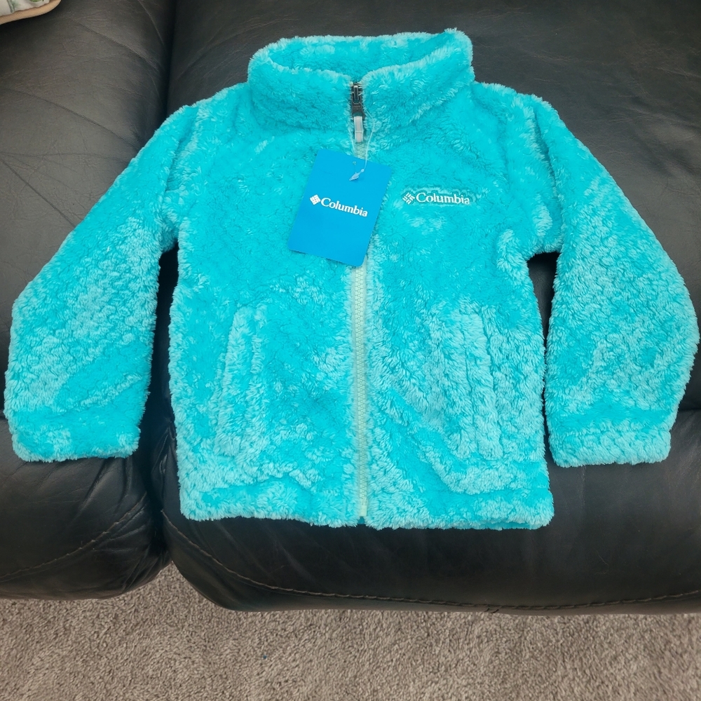 Columbia Kids Turquoise Fleece Jacket